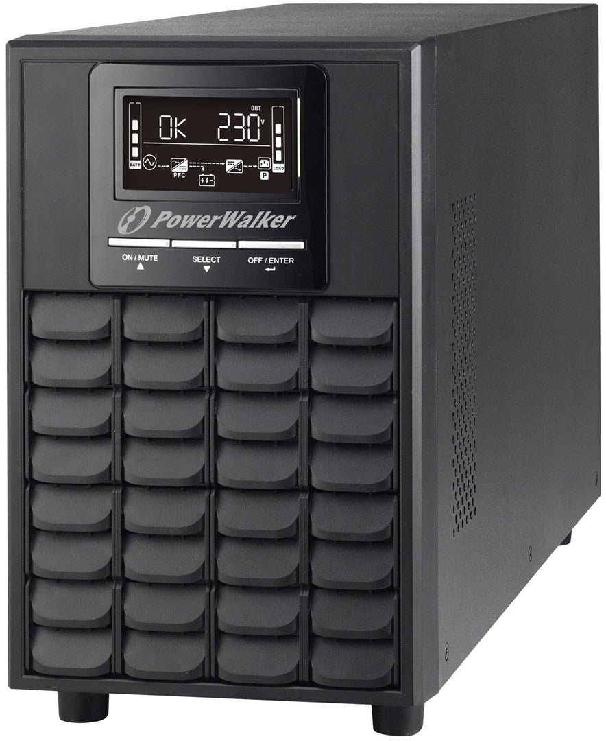 PowerWalker VFI 1000 CG PF1 Double-conversion (Online) 1 kVA 1000 W 4 AC outlets
