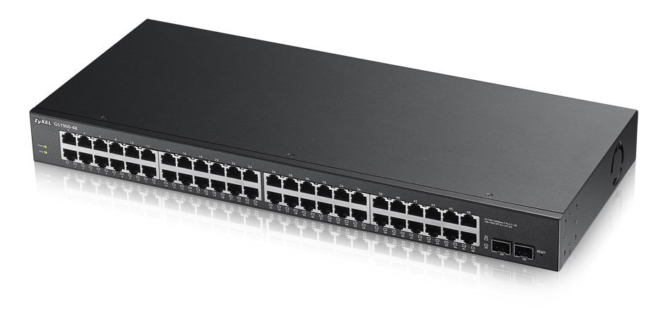 Zyxel GS1900-48 Smart Switch 48 x 10/100/1000 + 2 x Gigabit SFP (GS1900-48-EU0102F)