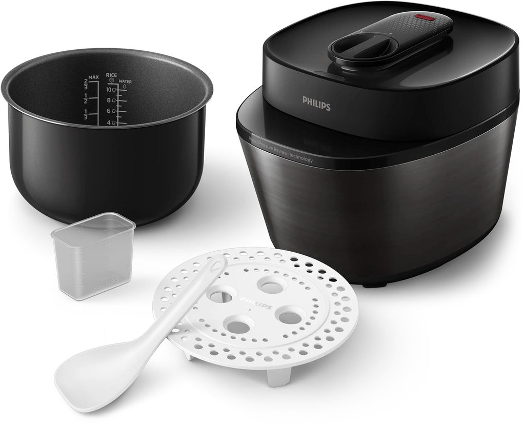 Philips | HD2151/40 | All-in-one Pressure Cooker | 1000 W | 5 L | Number of programs 12 | Black