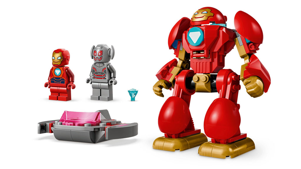LEGO Building Blocks Ultron vs. Iron Man Set 11209 - 96 Elements - For Ages 4+