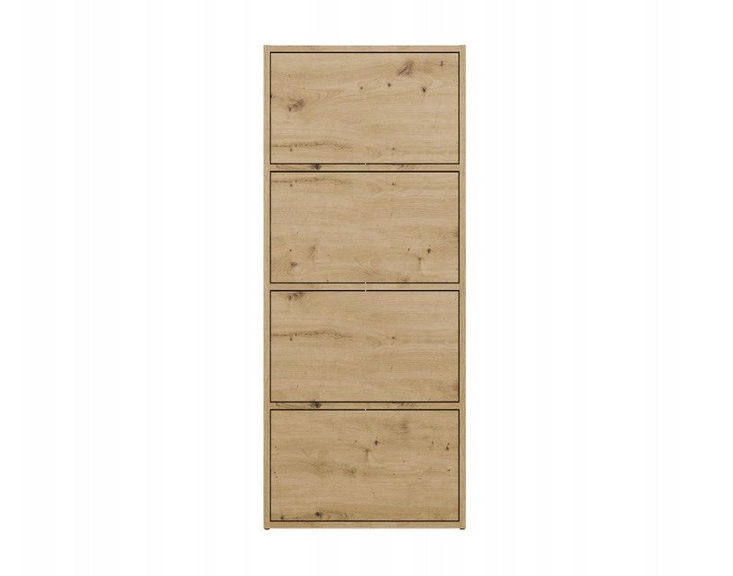 ALMA Chest of Drawers Anthracite/Artisan Oak