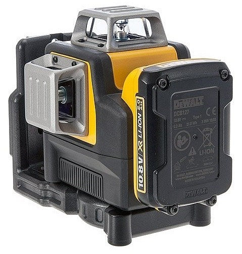 DeWalt Laser Level 10.8V Li-Ion ±4° Accuracy ±0.3 mm/m DCE0811D1R-QW