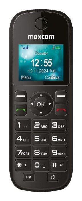 Maxcom Comfort MM35D SE Mobile Phone Black Senior Phone
