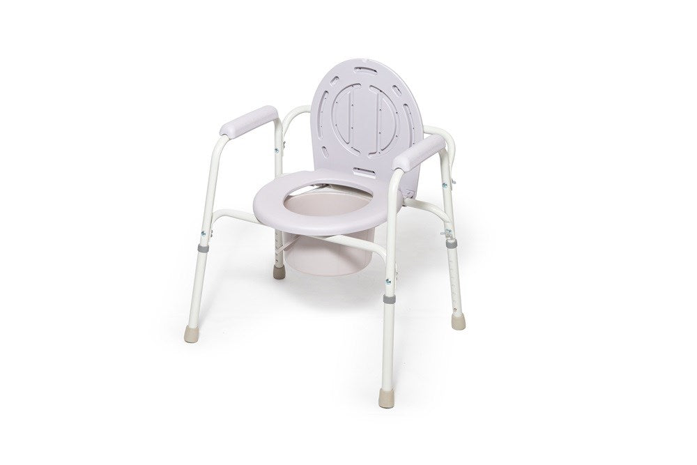 REHA FUND Toilet Chair RF-805 Grey Adjustable Height For Seniors