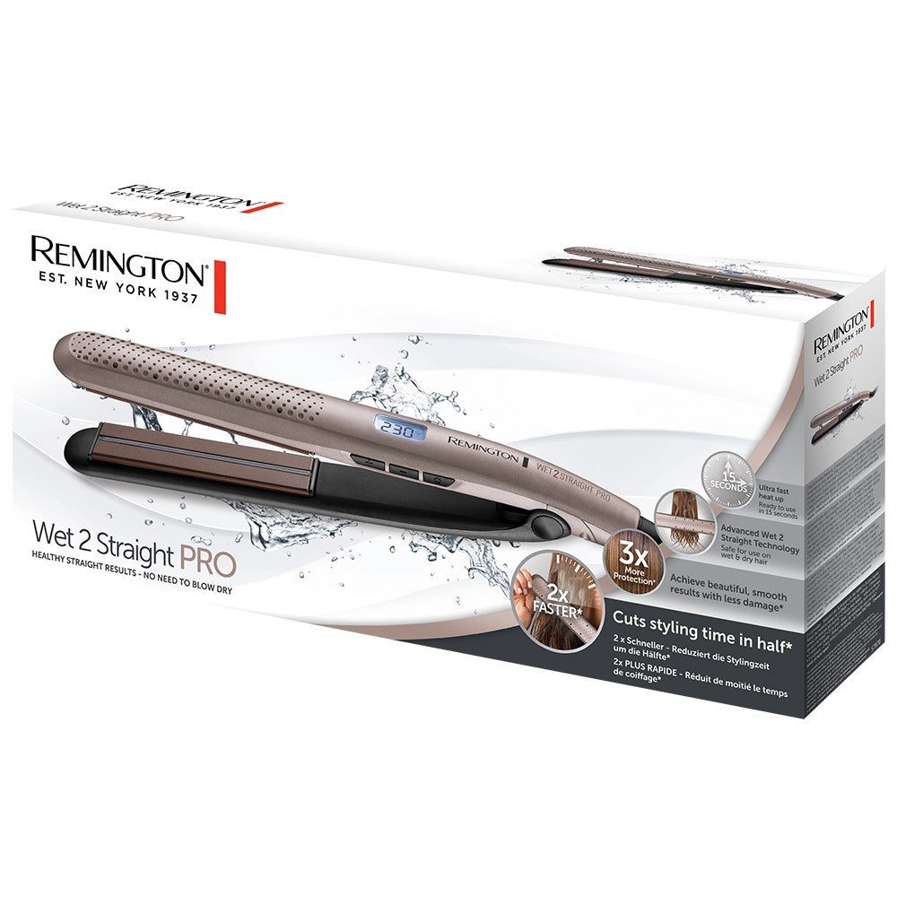 Remington S7970 Straightening Iron Warm Pink Gold