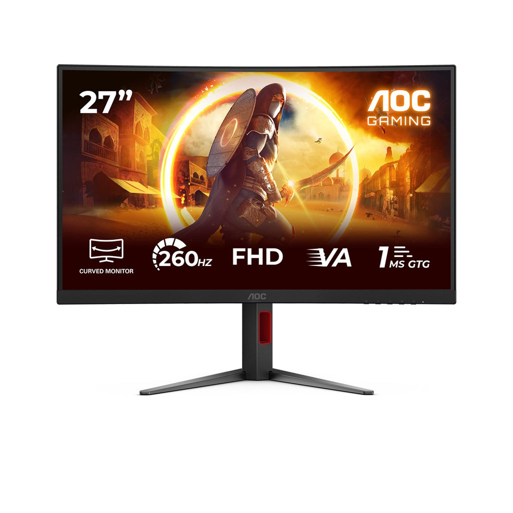 AOC G4 C27G4Z2 computer monitor 68.6 cm (27 ) 1920 x 1080 pixels Full HD LCD Black  Red