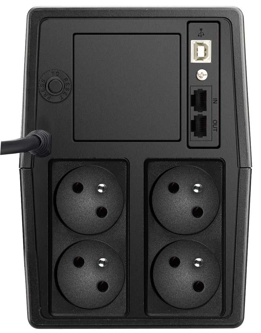PowerWalker VI 1000 SCL FR UPS Line-Interactive 1 kVA 600 W 4 AC outlets