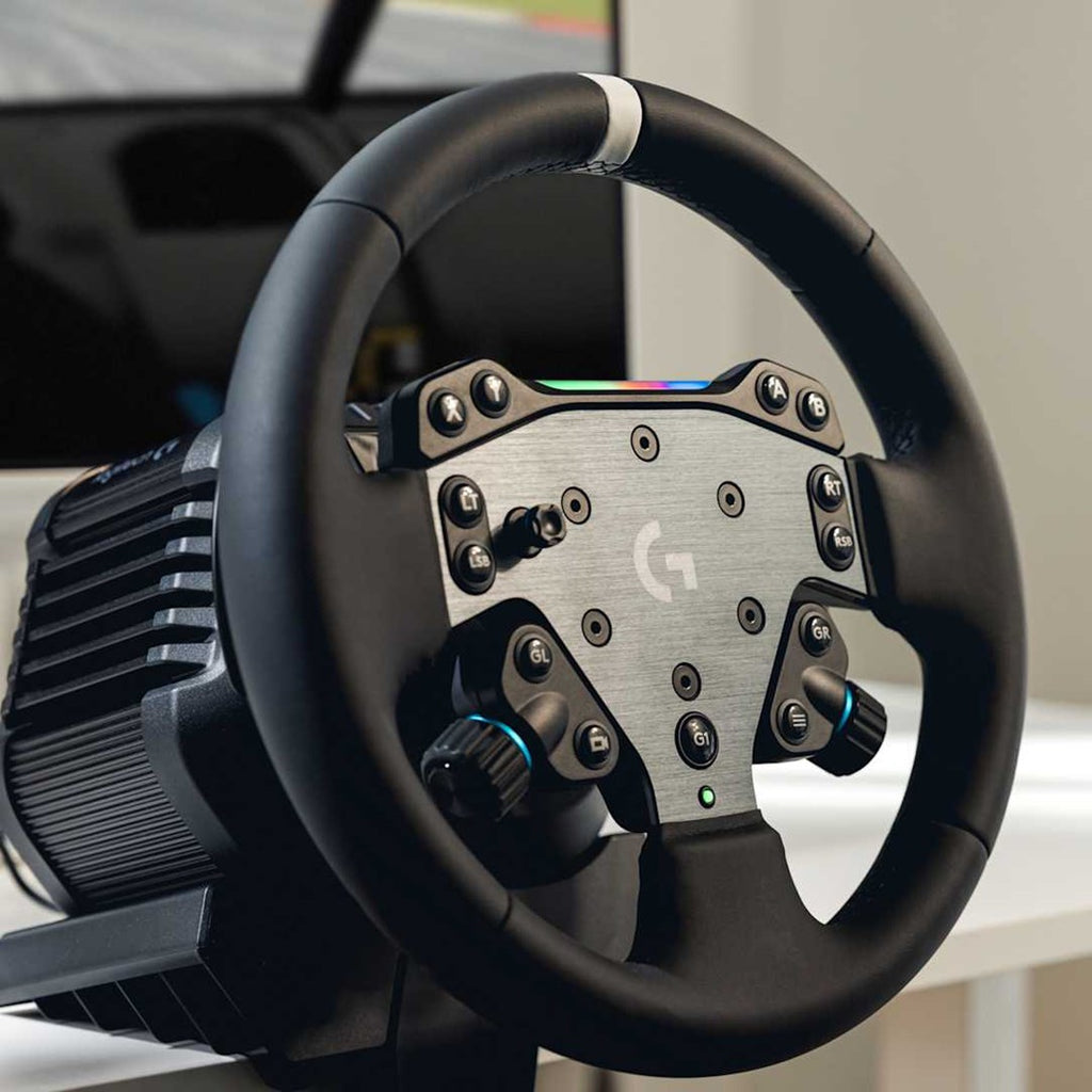 Logitech G RS50 System Black USB 2.0 Steering wheel Analogue PC  Xbox One  Xbox Series S  Xbox Series X