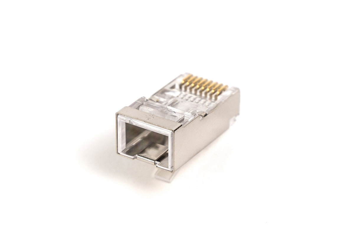 DIGITUS RJ45 Connector Cat.6 Shielded Pack of 100 X-ML-6F-EZ