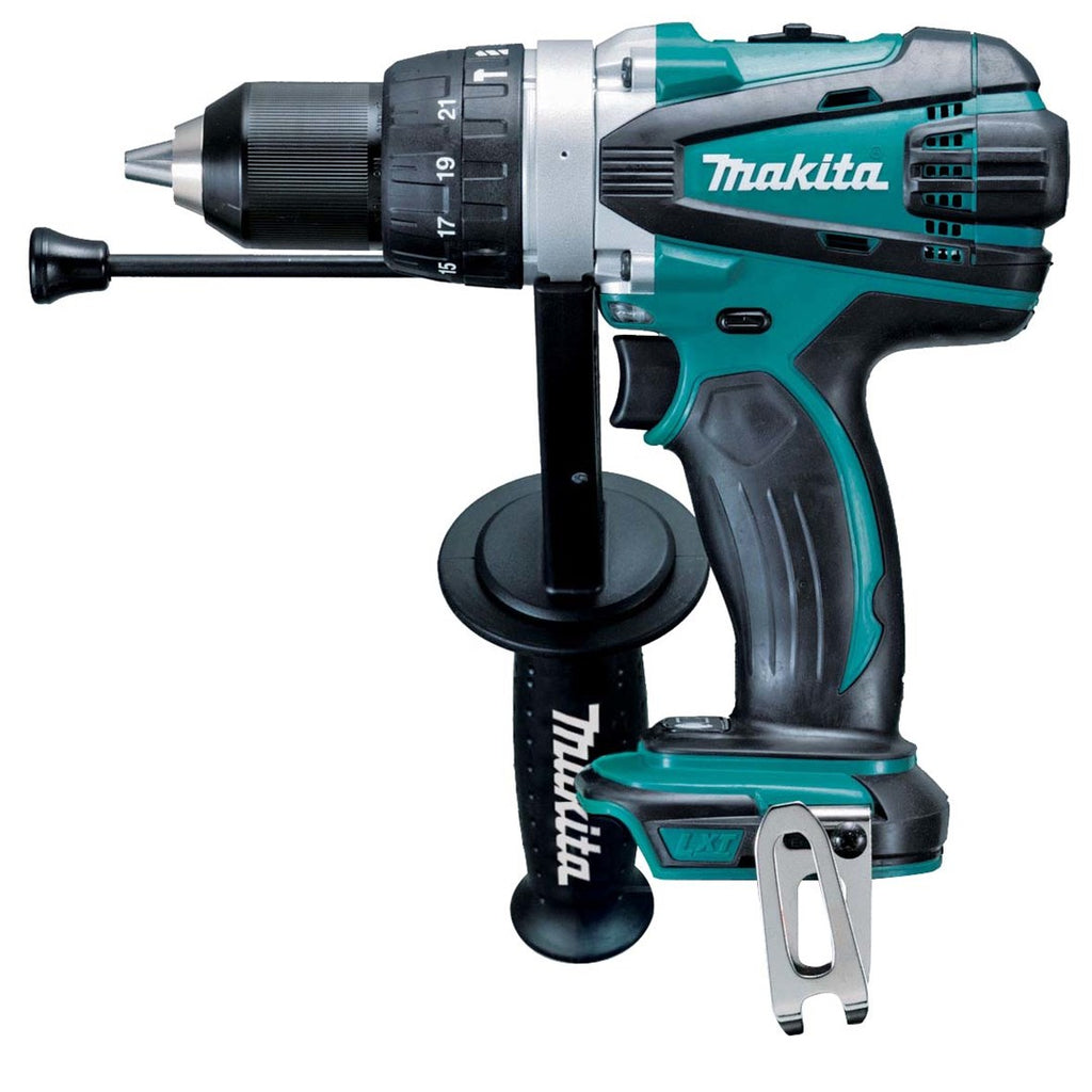 Makita DHP458Z Keyless Drill 2000 RPM Black Blue