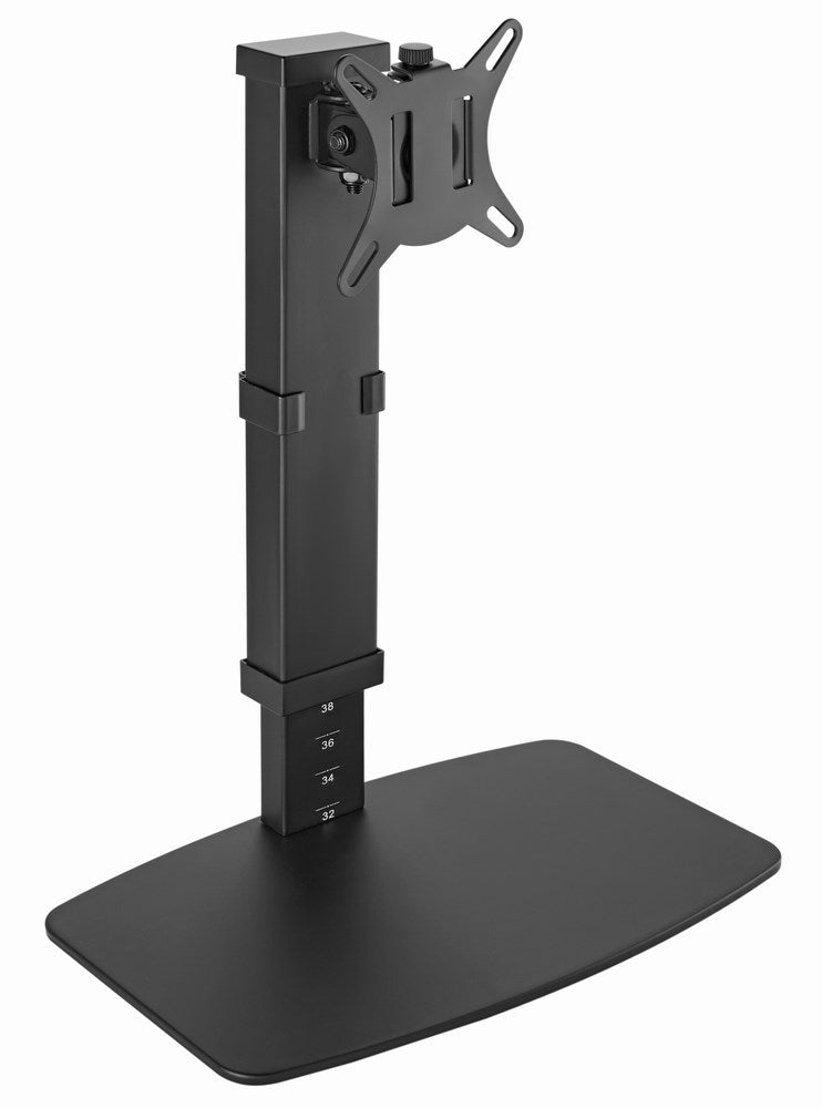 Gembird MS-D1ST-02 Height Adjustable Full Motion Monitor Desk Stand 17"-32" - Black