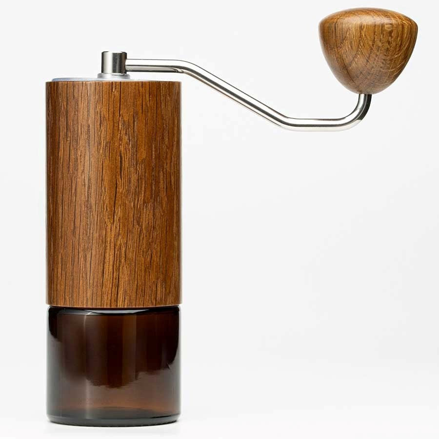COMANDANTE C40 MK4 Vintage Oak Classic Coffee Grinder, Conical Burr, 40 g Capacity