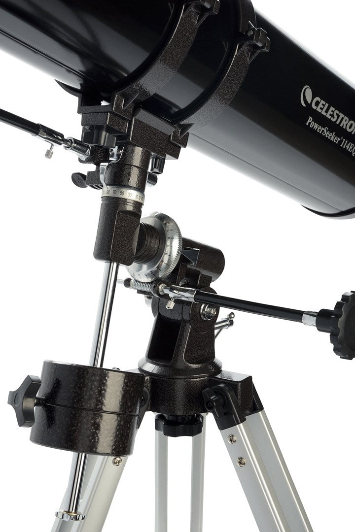 Celestron PowerSeeker 114EQ Refractor 45x Black