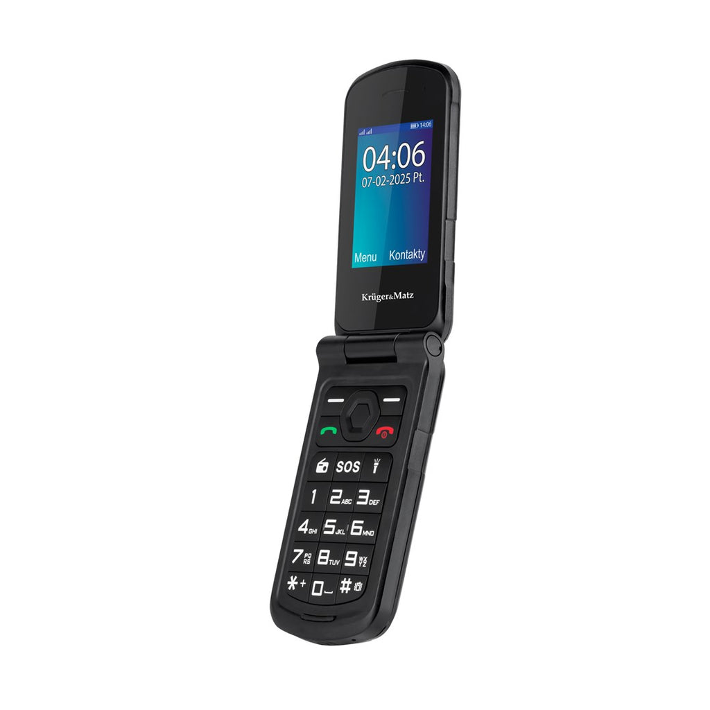 Kruger&Matz Iron 5 Flip GSM Phone Dual SIM IP68 4 G