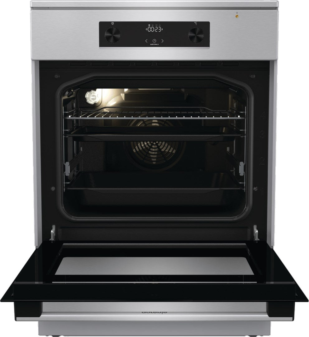Gorenje Freestanding Cooker Stainless Steel 71 L Induction GEIT6C60XPG