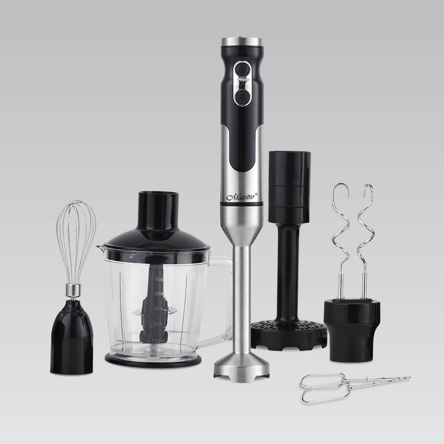 Maestro Immersion Blender 1000 W with Detachable Blade, 2 Speed Settings, Model MR-567