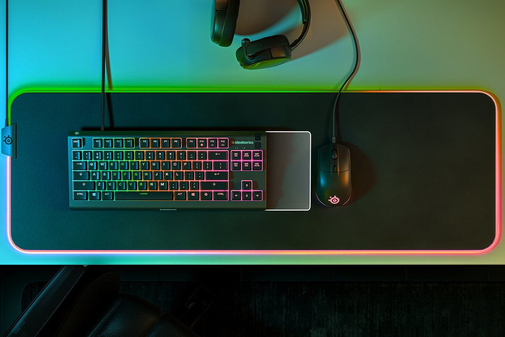 SteelSeries Apex 3 Gaming Keyboard TKL RGB Backlight NKG-64831