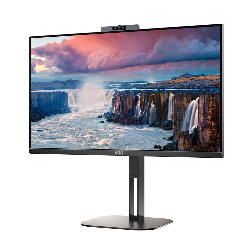 AOC V5 24V5CW/BK 23.8-inch Full HD LCD Monitor - 1920 x 1080 Resolution