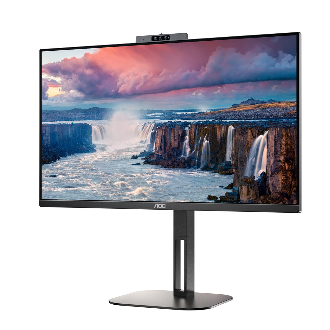AOC V5 24V5CW/BK 23.8-inch Full HD LCD Monitor - 1920 x 1080 Resolution