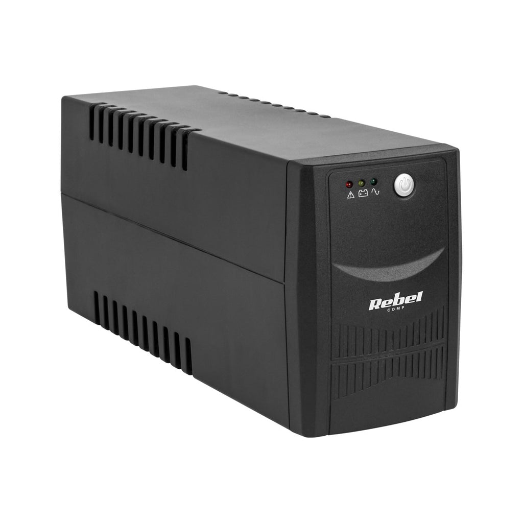 Rebel UPS - Offline Power Supply 600 VA - 360 W - 230V - Model KOM0551