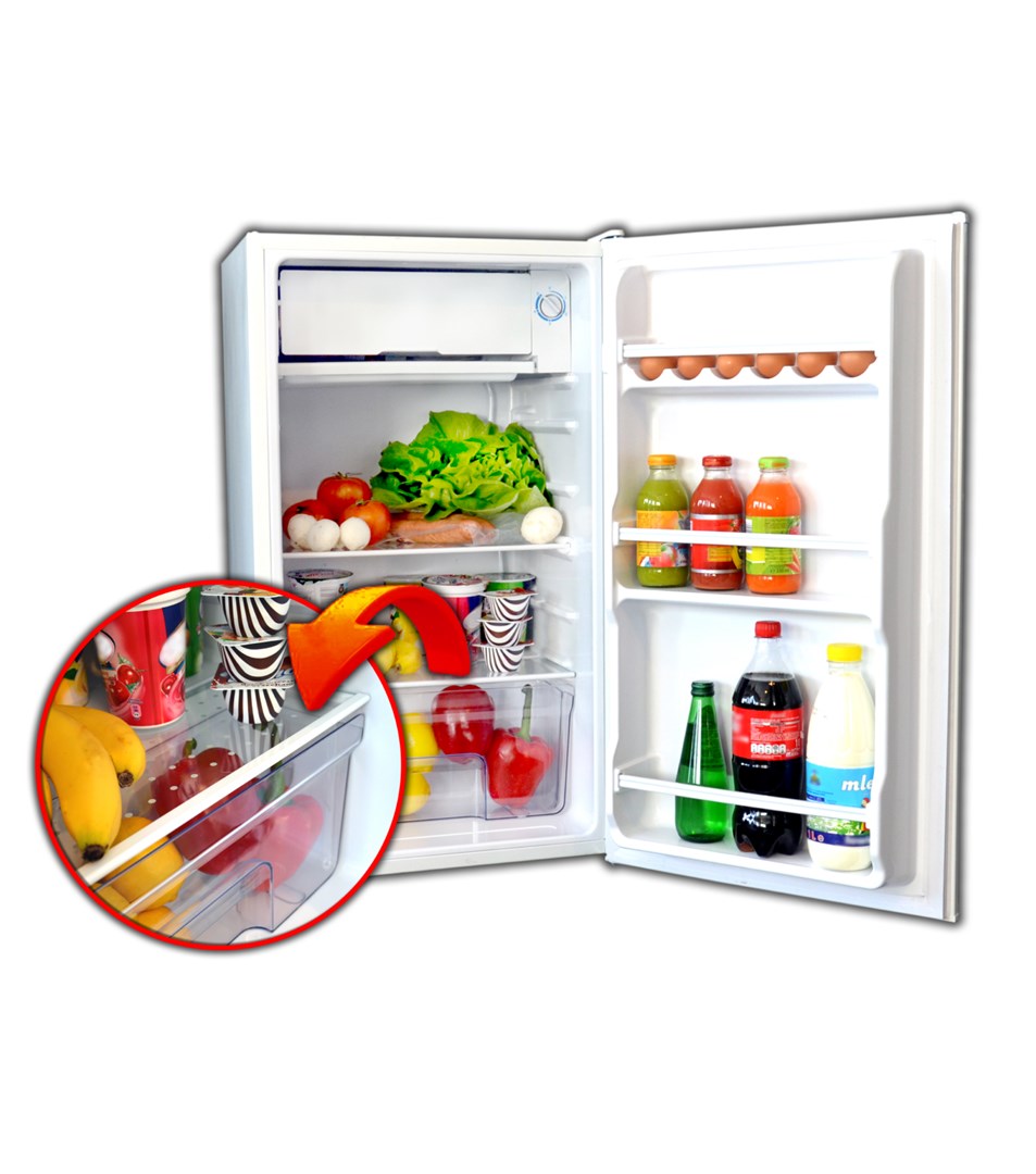Ravanson LKK-90E Refrigerator-Freezer Combination