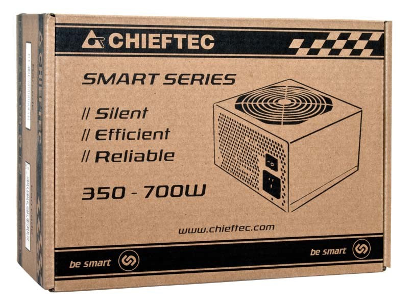 Chieftec Smart GPS-700A8 Power Supply Unit 700W 20+4 Pin ATX PS/2 Black