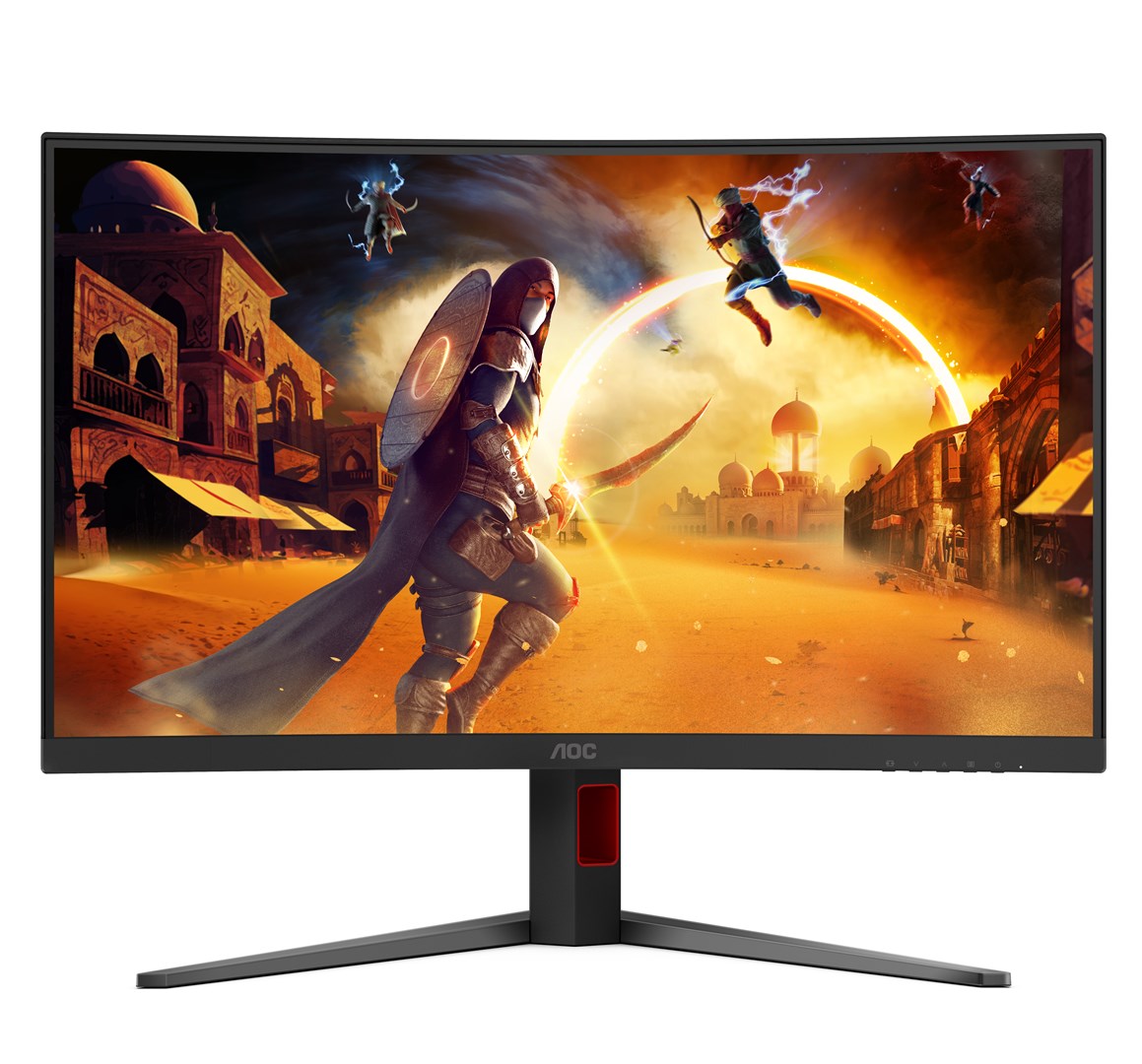AOC G4 C32G4Z Computer Monitor 31.5" Full HD LCD Black, Red Model 593127
