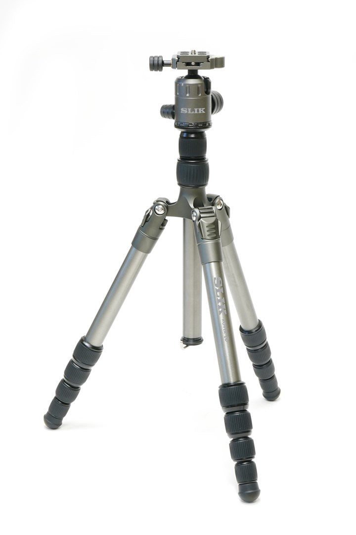 Slik Rover A Tripod for Digital/Film Cameras, 1.59 m Max Height, Silver