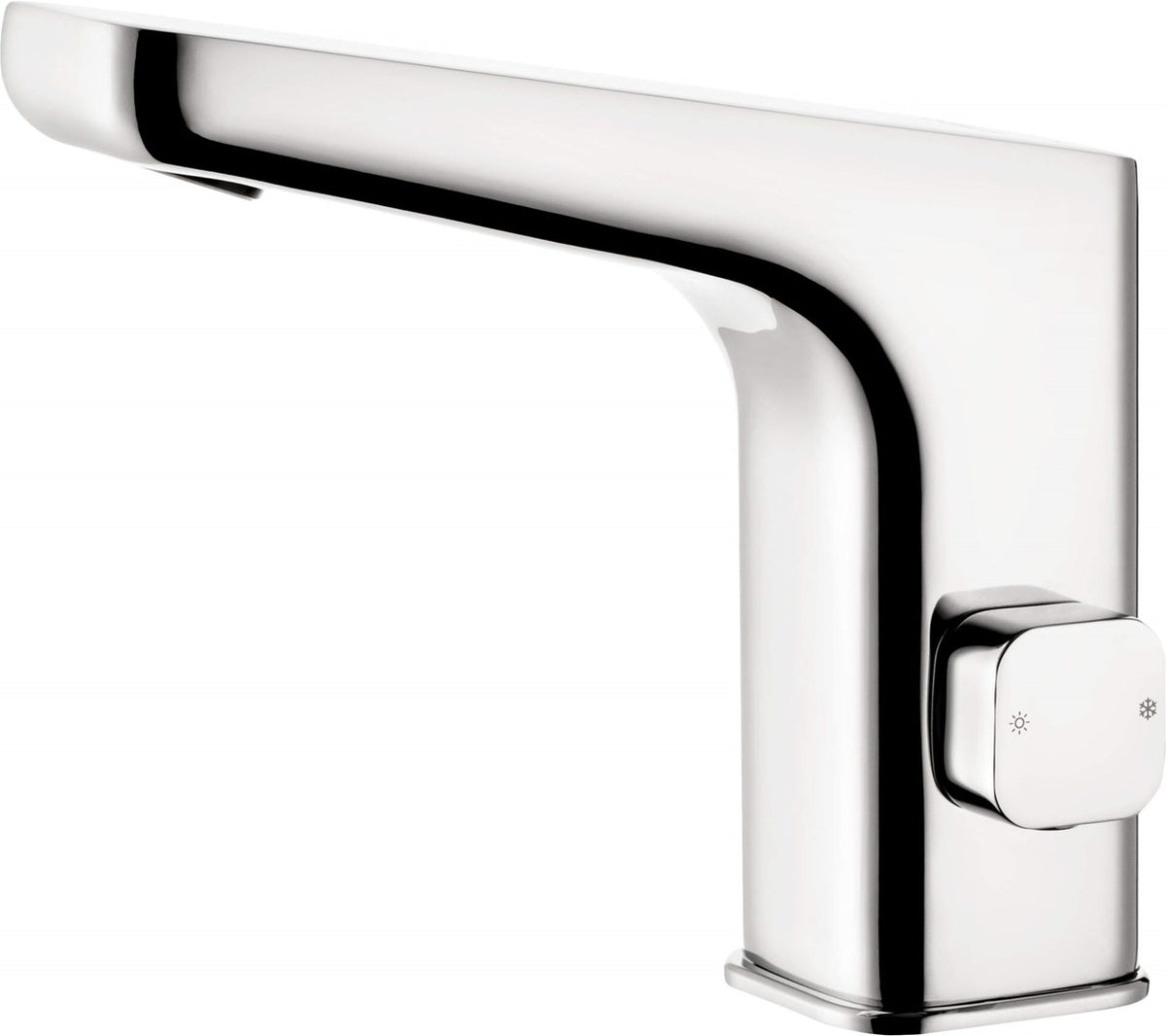 Deante Hiacynt Touchless Washbasin Tap Chrome Temperature Control 230/6V