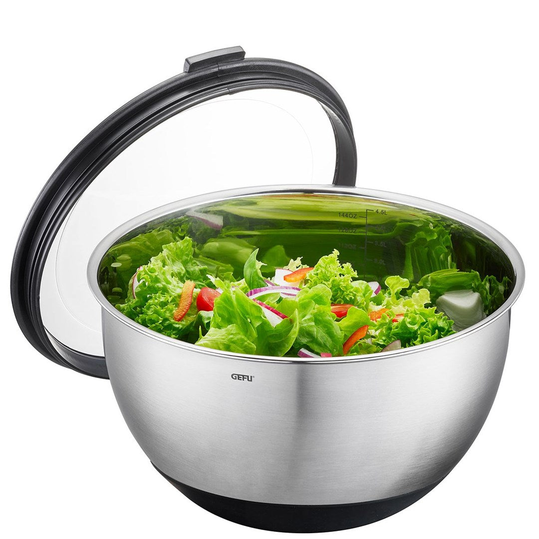 GEFU MUOVO Round Bowl 4.5 L Black  Stainless steel 1 pc(s)