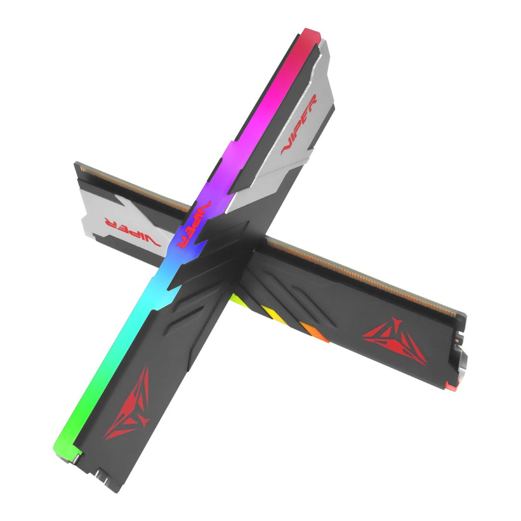 Patriot Viper Venom RGB DDR5 Memory, 16GB (2x8GB), 6000MHz, Model PVVR516G600C36K