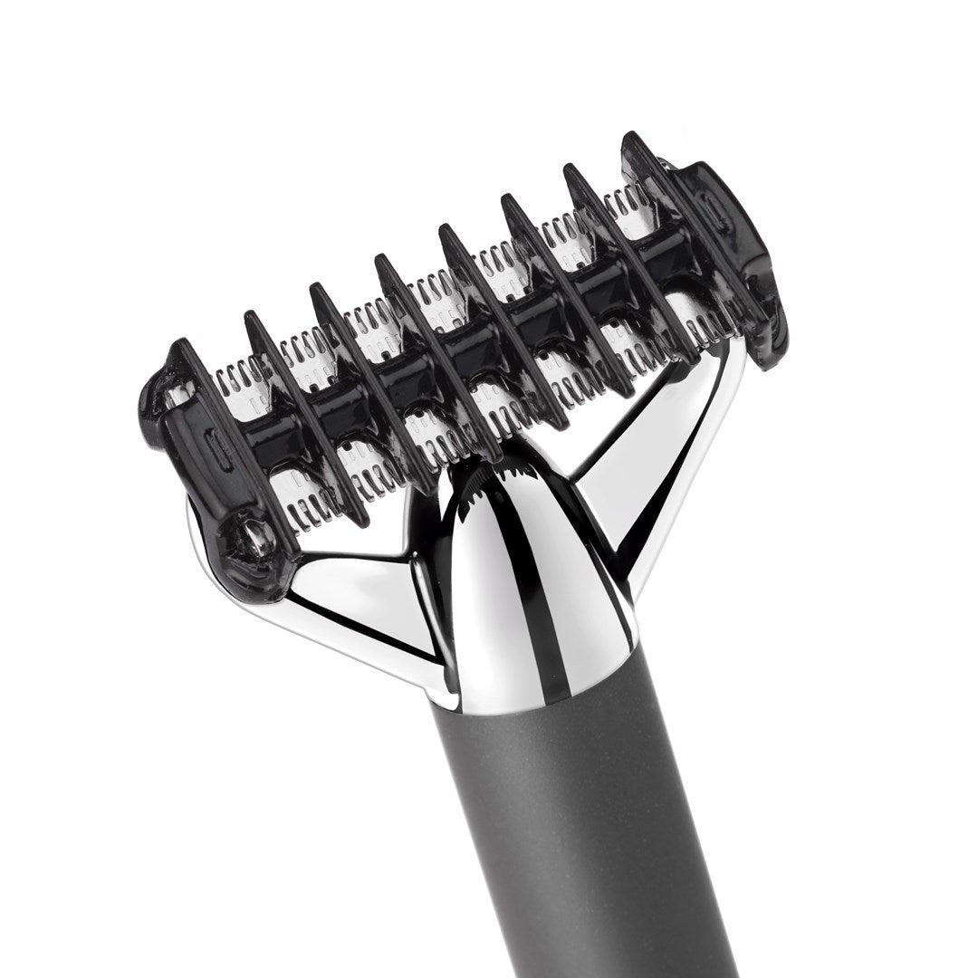 BaByliss Super-X Metal OT996E Beard Trimmer Battery 5 5 mm Wet & Dry Silver