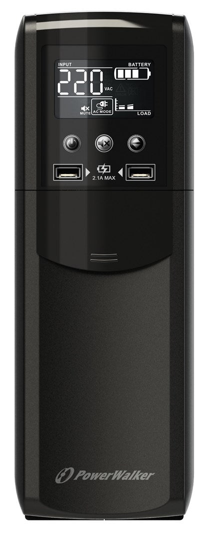 PowerWalker VI 800 CSW FR Line-Interactive UPS 0.8 kVA 480 W 4 AC Outlets