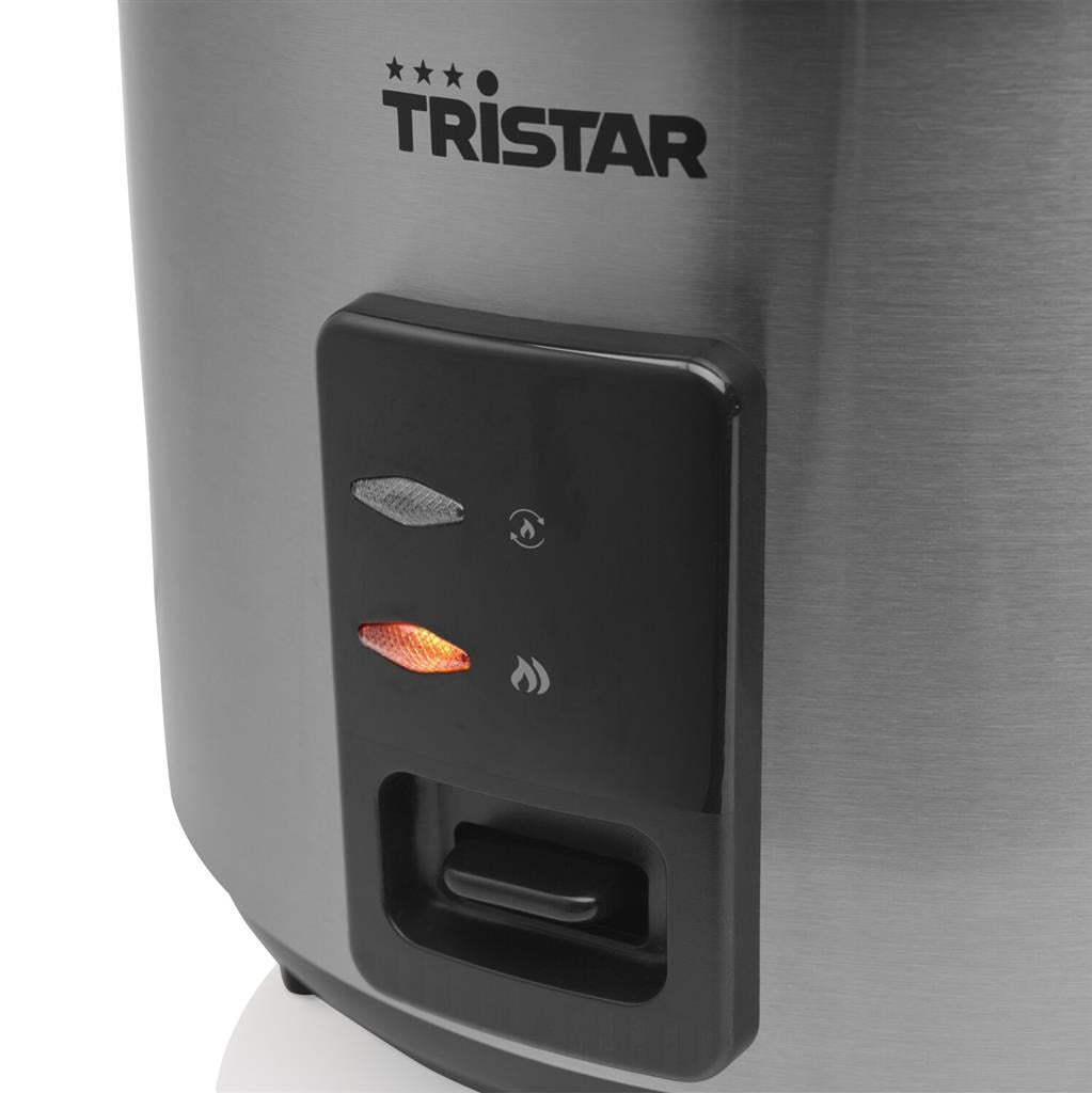 Tristar RK-6148 rice cooker 1.8 L 700 W Black  Silver