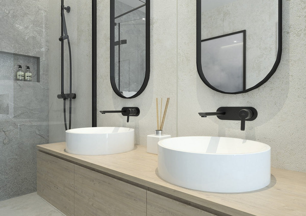 Concealed Washbasin Tap Nero