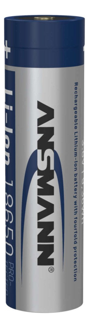 ANSMANN 18650 Rechargeable Battery 3400mAh 3.6V 4000 g 70 mm x 450 mm x 200 mm Model 1307-0003