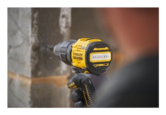 Stanley SFMCD716D2T-QW Drill-Screwdriver 1900 RPM Cordless Tools Black, Yellow