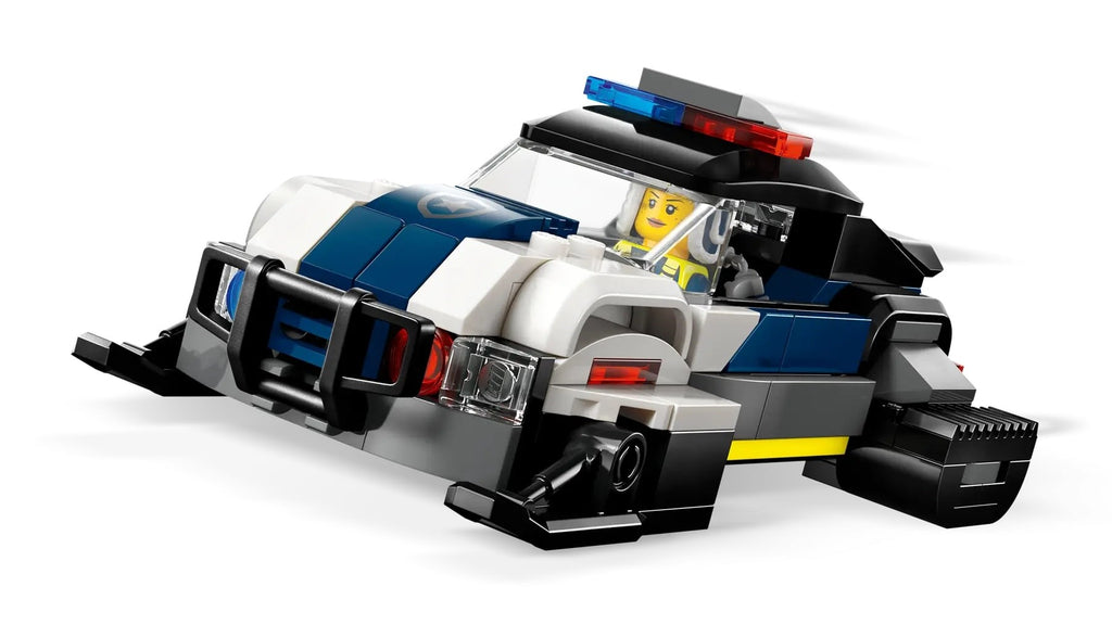 LEGO CITY Custom Police Car Garage Playset for Ages 6+ 60457