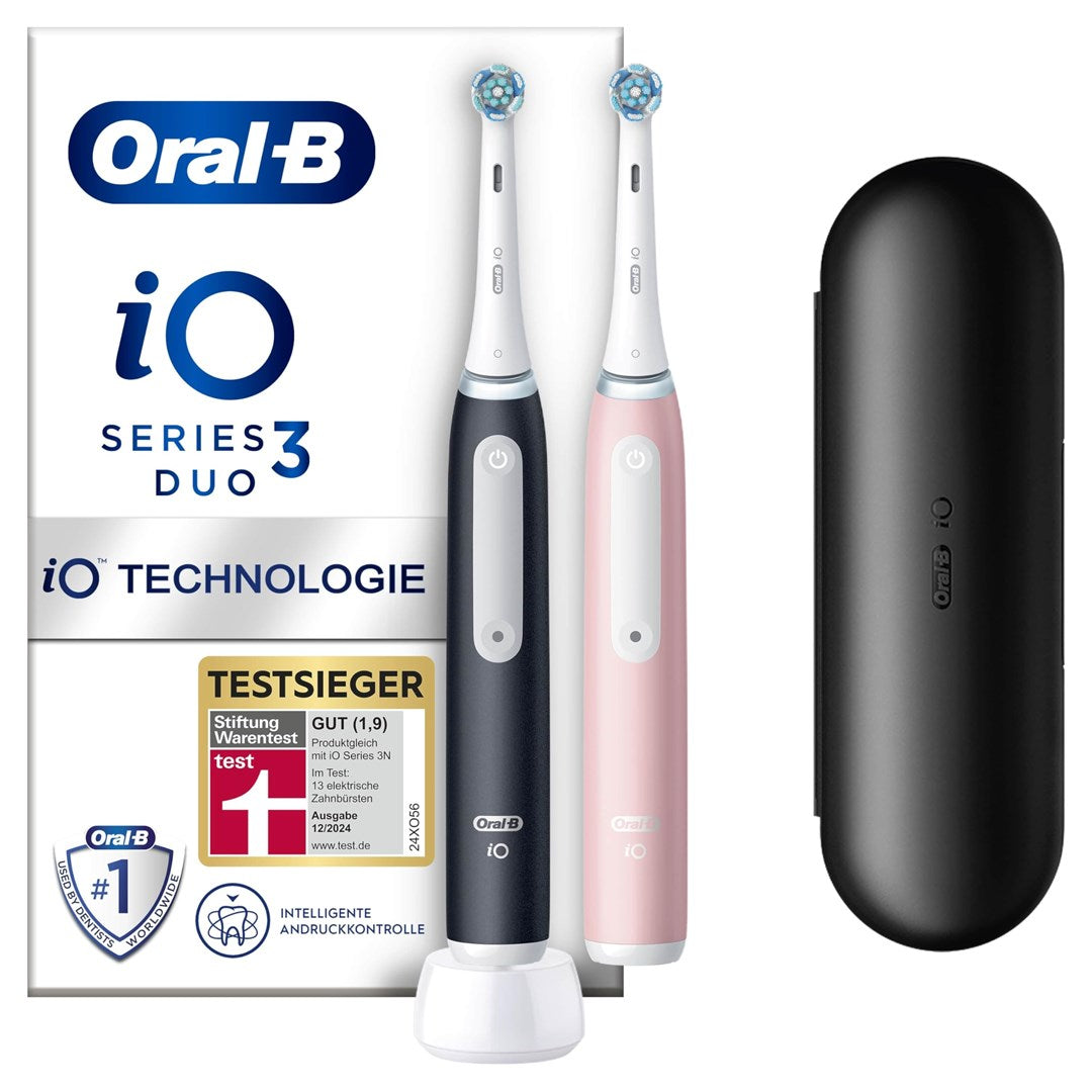 Oral-B iO Series 3n Redistributable Toothbrush Matt Black/Blush Pink