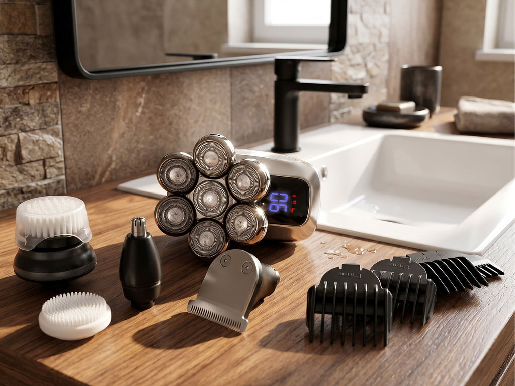 ELDOM Electric Shaver G61 - 5-in-1, Hi-Precision Cut, 60 Min Runtime