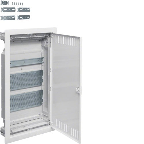 HAGER VU36NWB Electrical Enclosure IP30 - 1 Door, White