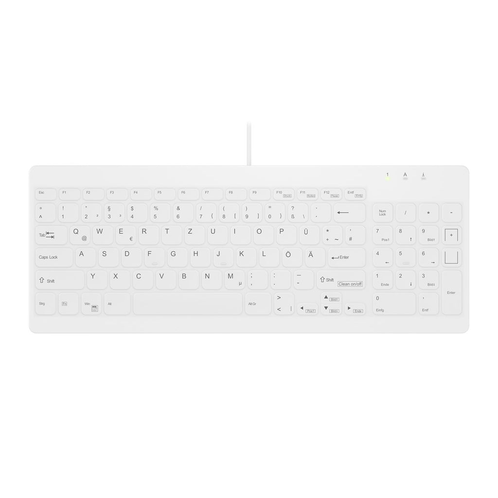 Cherry Active Key Medical Keyboard AK-C7012F-U1 - USB White (AK-C7012F-U1-W/GE)