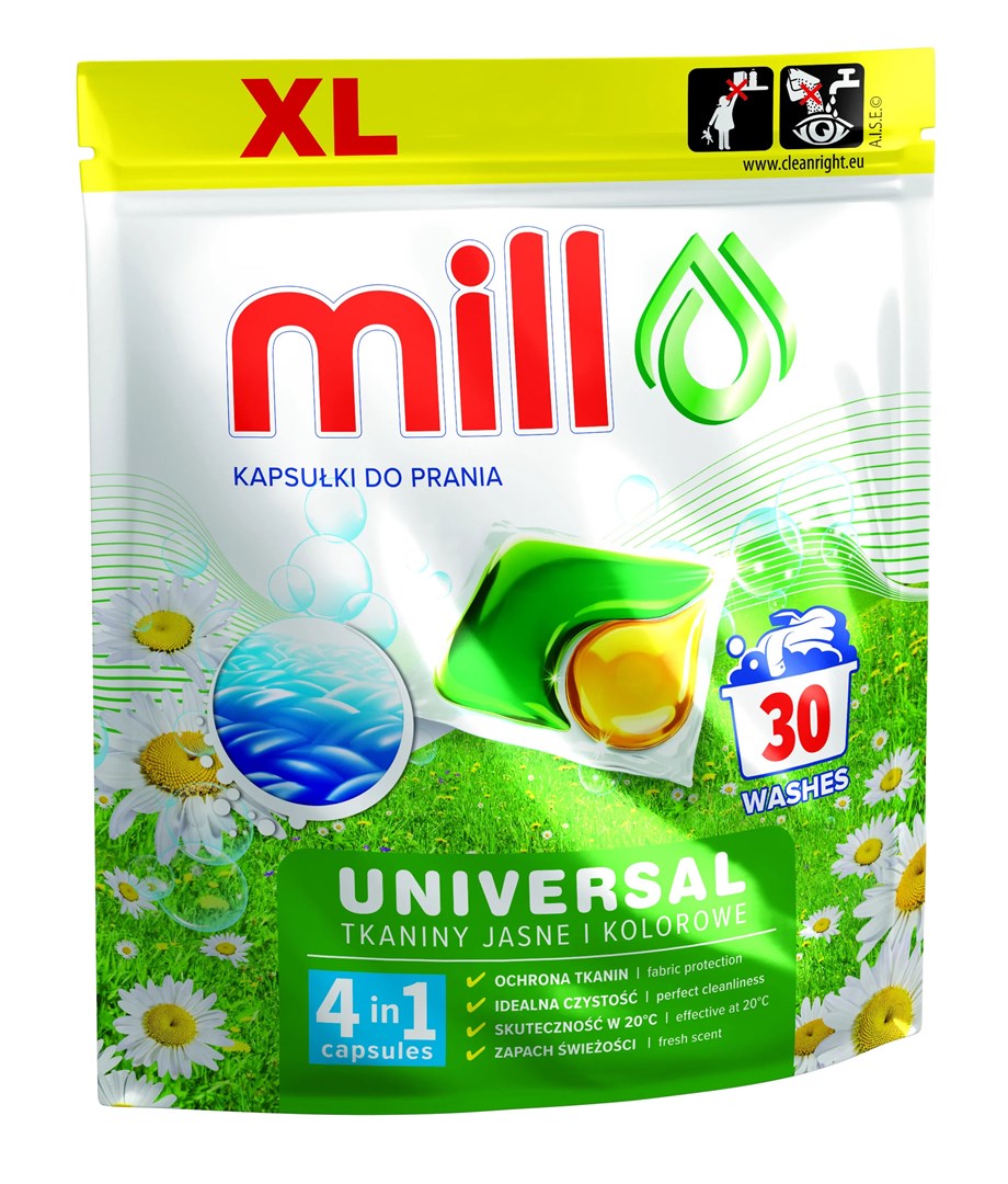 Mill washing machine care kit.