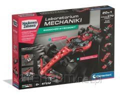 Clementoni Mechanics Lab - Race Car Building Kit for Kids
