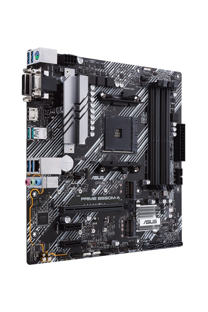 ASUS PRIME B550M-A Socket AM4 micro ATX AMD  B550
