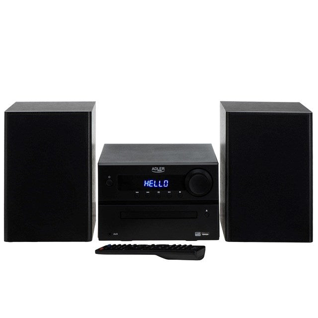 Adler AD 1917 HI-FI Tower Bluetooth/CD/USB/FM Radio Black