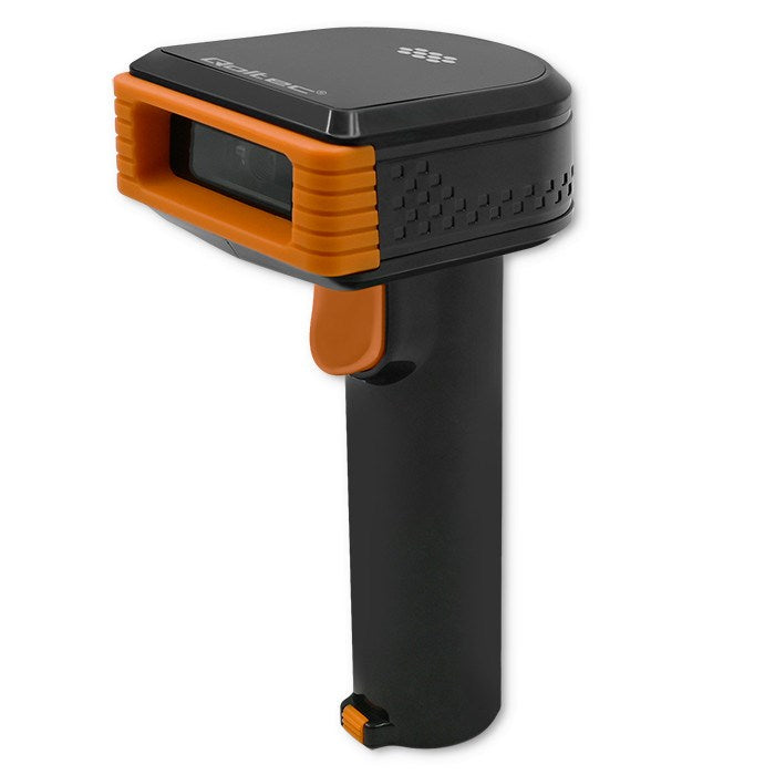 Qoltec Wireless Barcode Reader and QR Code Scanner 1D 2D 2.4 G Docking Station
