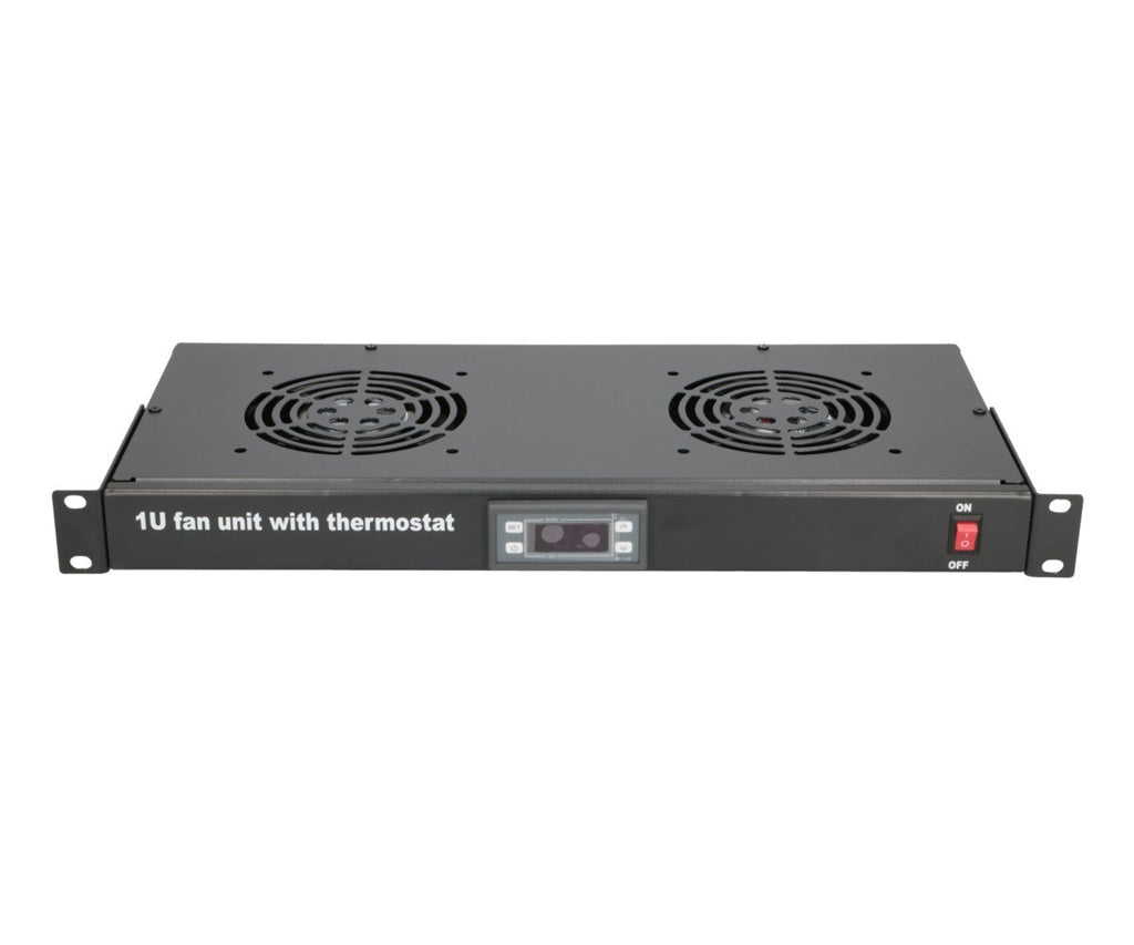 Extralink Fan Panel 19 2 Fans with Thermostat