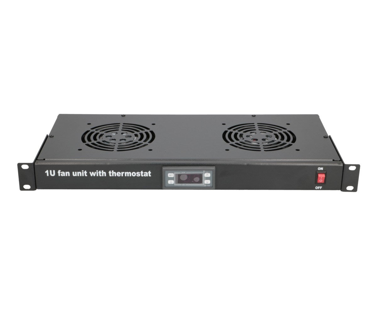 Extralink Fan Panel 19 2 Fans with Thermostat