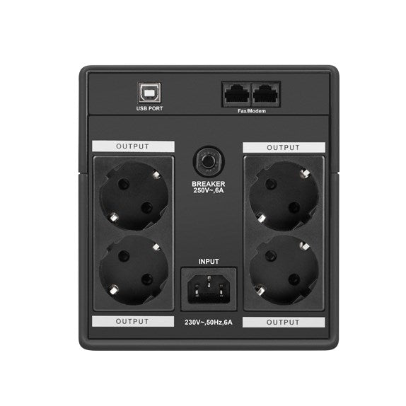 Armac UPS HOME LINE-INTERACTIVE H/1000F/LED Emergency Power Supply